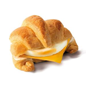 Croissan’wich (Croissant w/Egg & Cheese)
