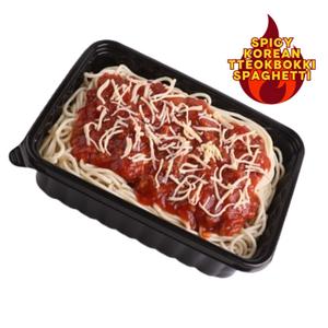 Spicy Korean Tteokbokki Spaghetti Family Pan