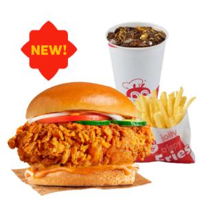 Shawarma Chicken Sandwich, Regular Fries & Regular Soft Drink