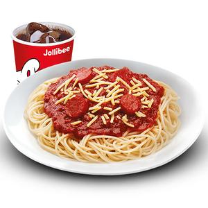 Spaghetti w/ Regular Soft Drink